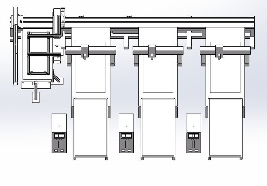 Ligne de production de vêtements M12(1+3)