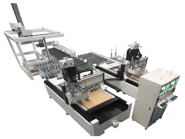 Ligne de production de meubles sur mesure M12(1+2) avec chargement par portique