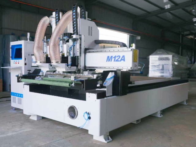 Machine de gravure CNC M12A + double broche + magasin de 12 outils