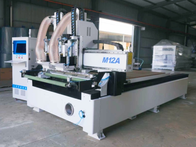 Machine de gravure CNC M12A + double broche + magasin de 12 outils